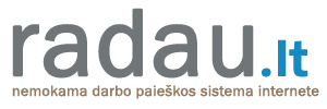 Darbo paieška